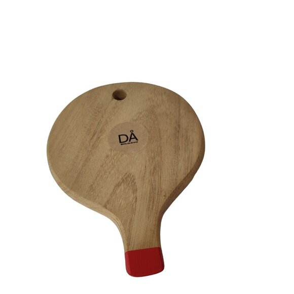 DA Brand Set of 2 Wood Serving Platters Charcuterie Board Paddles Carrying Bag - Picture 5 of 6